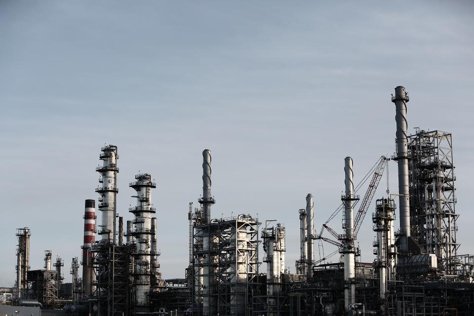 Site industriel en activité
